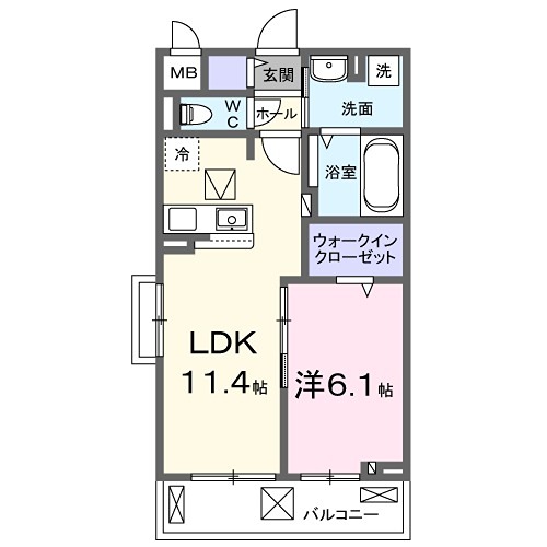 グランツ宇津木 間取り