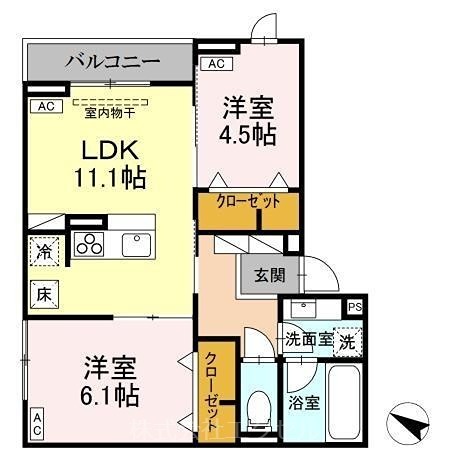 Asset-Court錦町2 間取り