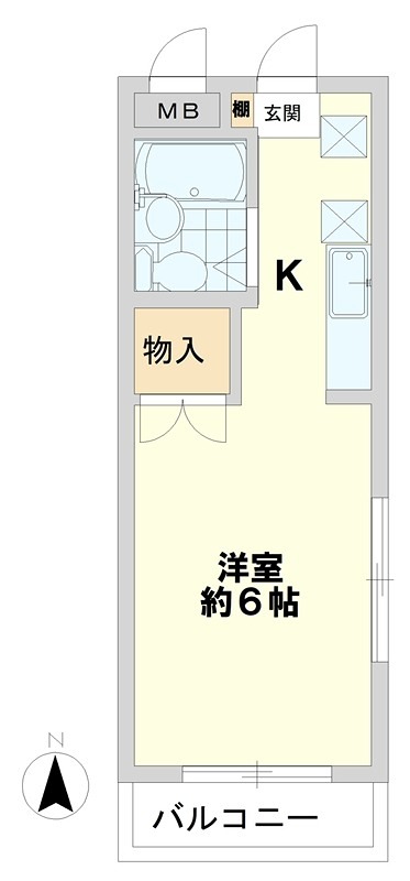 シャーリーハイツ 間取り