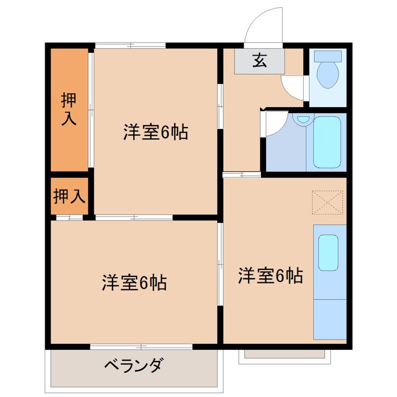 エスポワール平 間取り