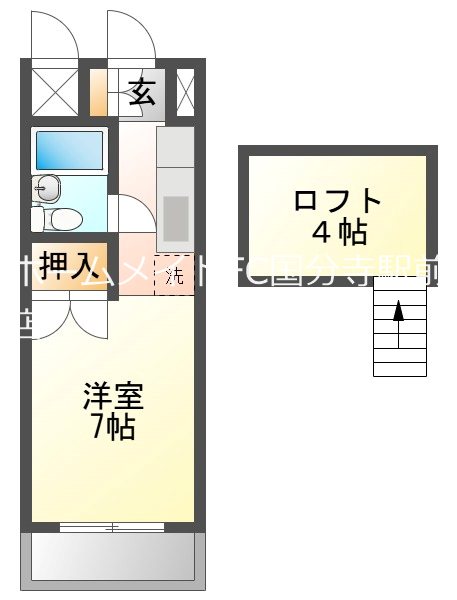 ヴィラアベニュ 間取り