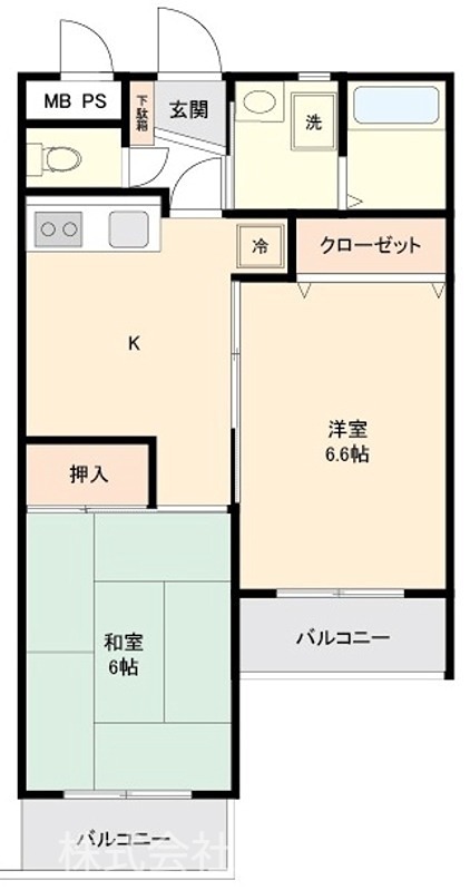 ホーユウパレス青梅  間取り