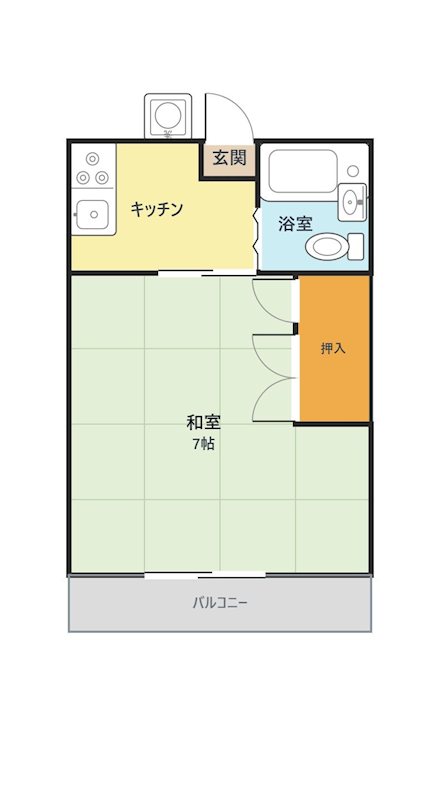 オザキハイツ 間取り