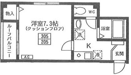 エアフォルク北府中 間取り