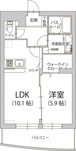 クーチャ万願寺 間取り
