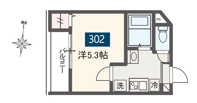 MELDIA淵野辺4 間取り