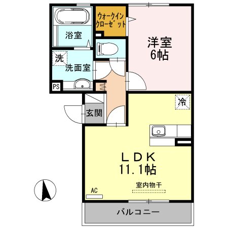 ソレアードＳ 間取り