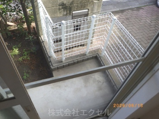 ブリージングタウン百草園 ベランダ