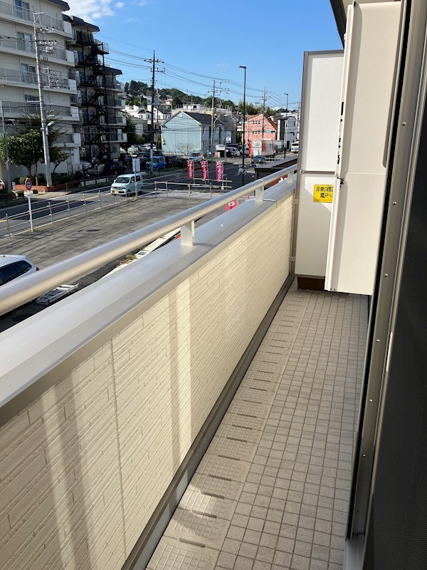 サンライズ百草園C棟 ベランダ