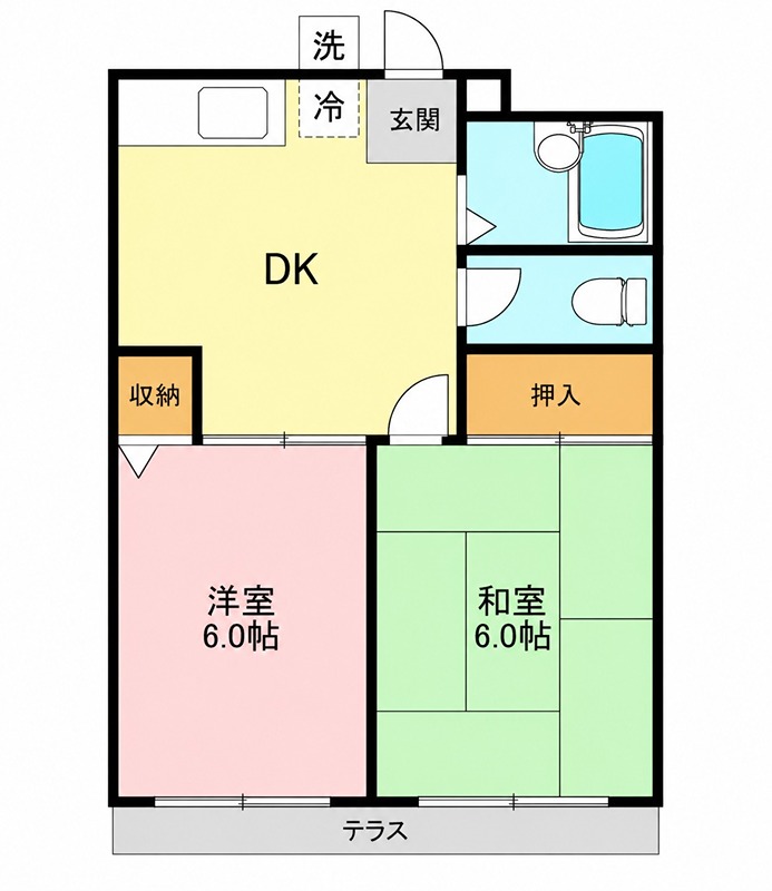 東京都八王子市台町１丁目 間取り