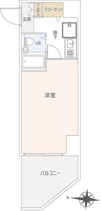 リベｰル国分寺 間取り