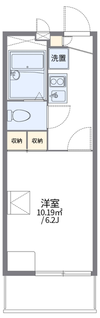 レオパレス諏訪 間取り