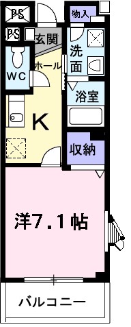 エスポワール秋川 間取り