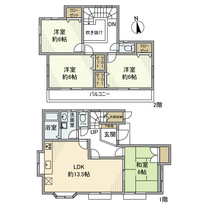 並木町戸建 間取り