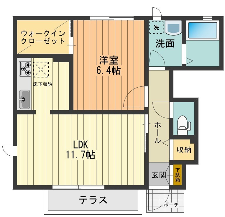 グランディス 間取り