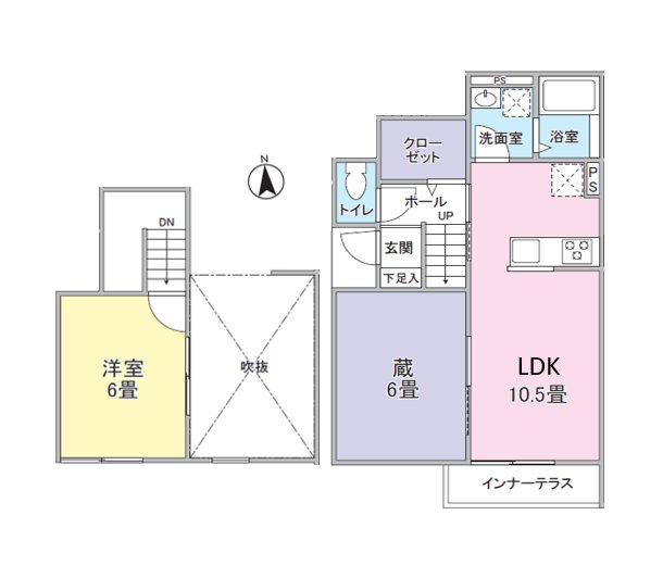 桜が丘4丁目賃貸 間取り