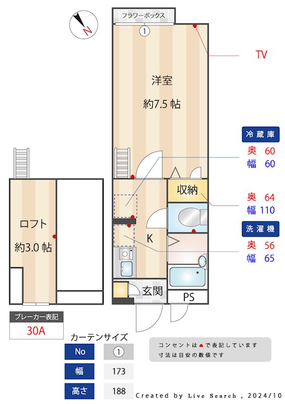 メインシティガーデン スワ 間取り