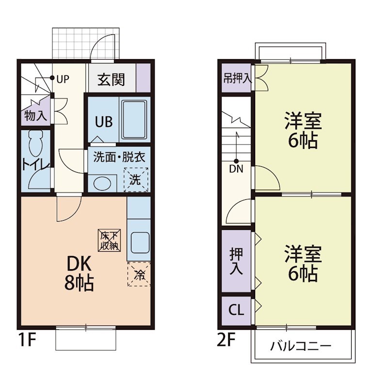 Sweets Villa A 間取り