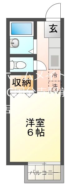 アベニュー国立 間取り