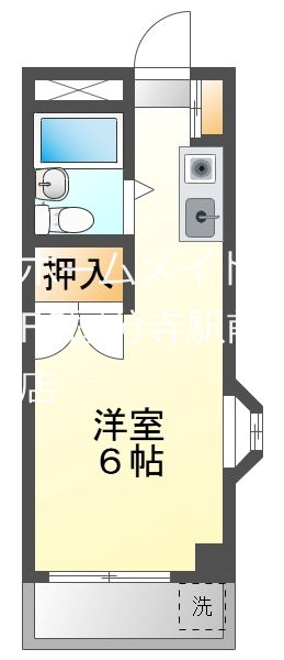 ジュネスハイム  間取り