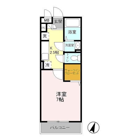 パピヨン八王子みなみ野 間取り
