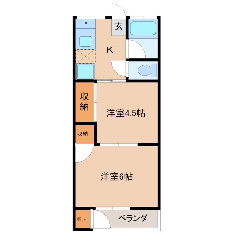 磯沼荘 間取り