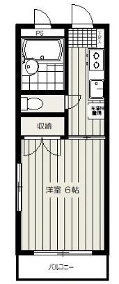 田野倉ハイツ 間取り