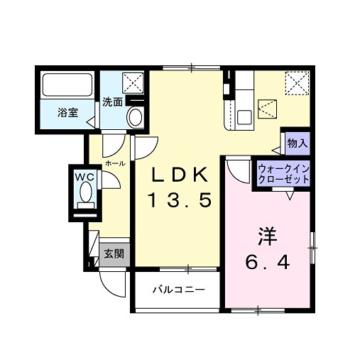 ガーデンハウスＨ1 間取り