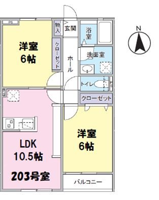 Villa　Azalea 間取り