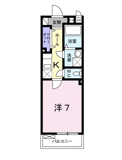 カーサ　アモローザ 間取り