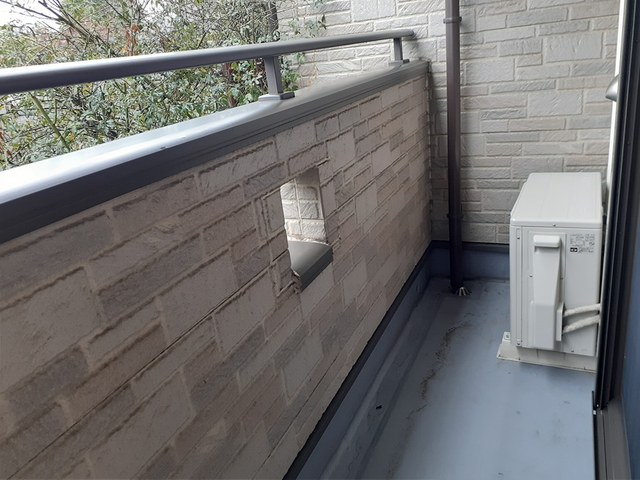 カーサ　アモローザ ベランダ