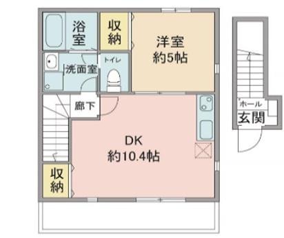 Ruhe（ルーエ）A 間取り