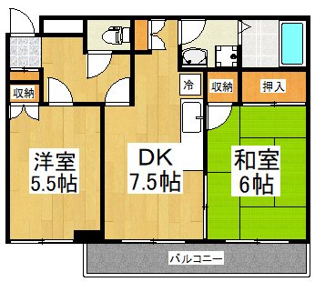 シャトルブラウンＡ 間取り