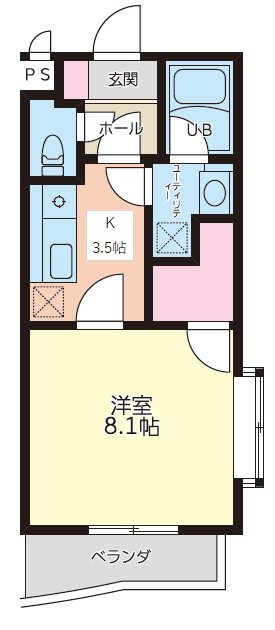 オリエンスⅠ 間取り