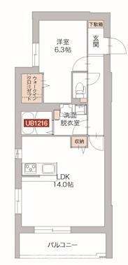 ALBA EST  間取り