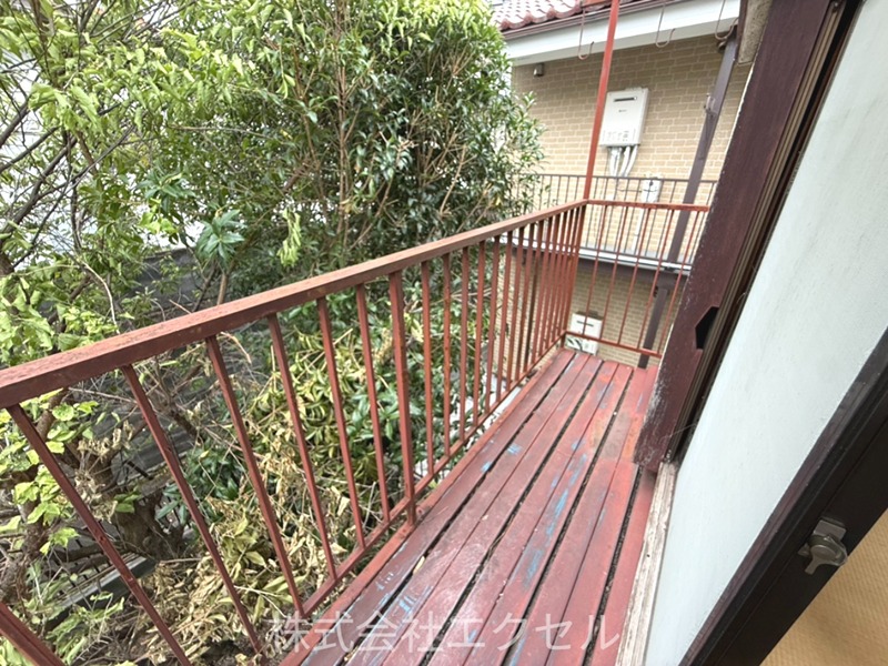 元横山町一丁目戸建貸家 ベランダ