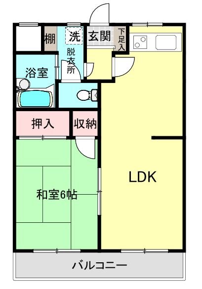 アリエッタ西立川 間取り