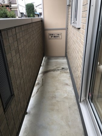 花水木１ ベランダ