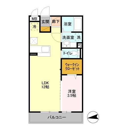 花水木１ 間取り