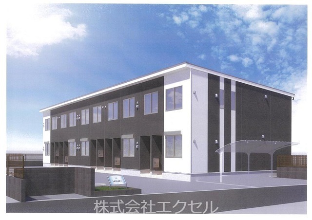 仮）日野市日野アパート新築工事 エントランス