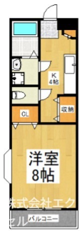 クラージュ高木 間取り