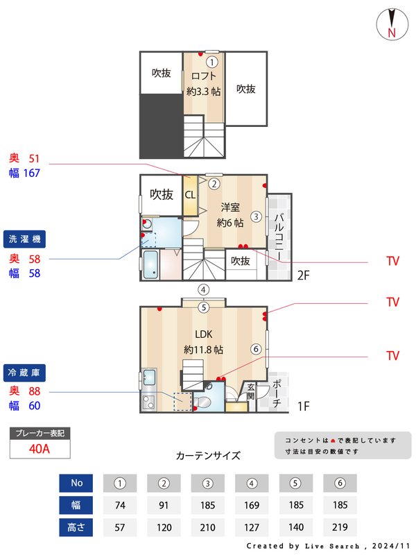 シャンズフォーレ聖蹟 間取り