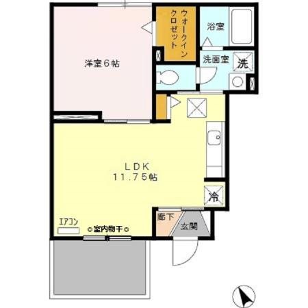 東京都昭島市松原町４丁目 間取り