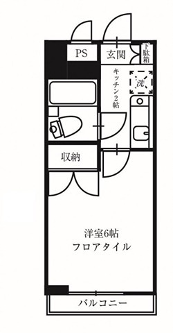 コスモリード国分寺 間取り
