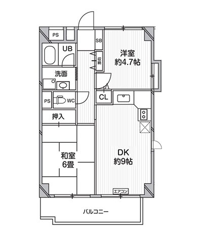 T’s garden一橋学園 間取り