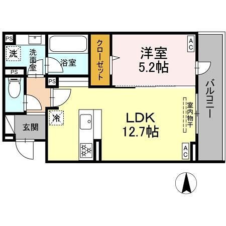THE STATELY 子安町 間取り