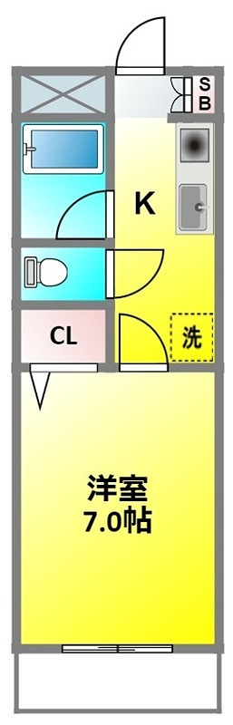 コーポグロリア 間取り