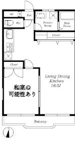 サンシティアサヒ 間取り