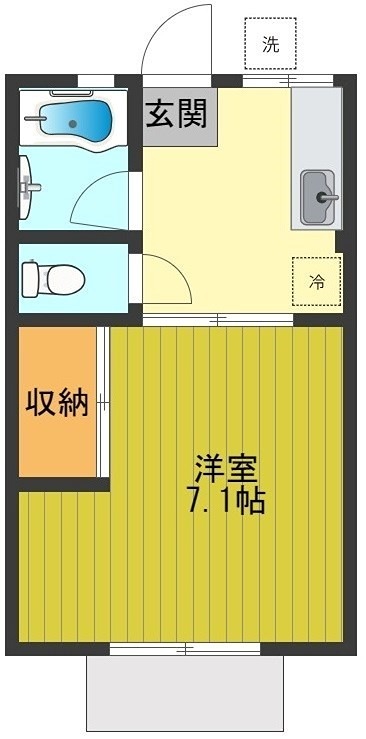 シティハイムラフルール 間取り