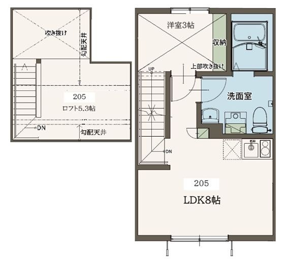 エイグラン西国分寺 間取り